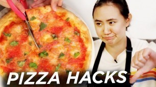 'I Made Pizza Using 15 Hacks In A Row • Tasty'