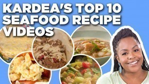 'Kardea Brown\'s Top 10 Seafood Recipe Videos | Delicious Miss Brown | Food Network'