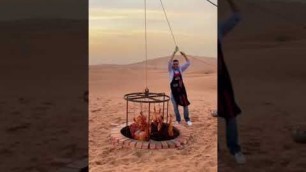 'Czn Burak Cooking delicious food in Dubai desert Safari-31 #Shorts #short'