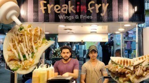 'Chicken Panini Sandwich Recipe | Hardworking Brothers Selling Panini Sandwich - Street Food Karachi'