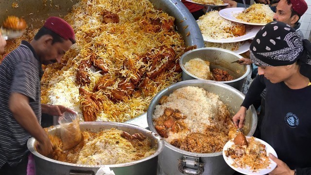 'Al rehman biryani kharadar | World famous best chicken biryani karachi street food'