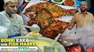 'Bohri Kaka aur Fish Market Restaurant | Special Soup Gajar ka Halwa | Karachi Street Food ke Mazay'