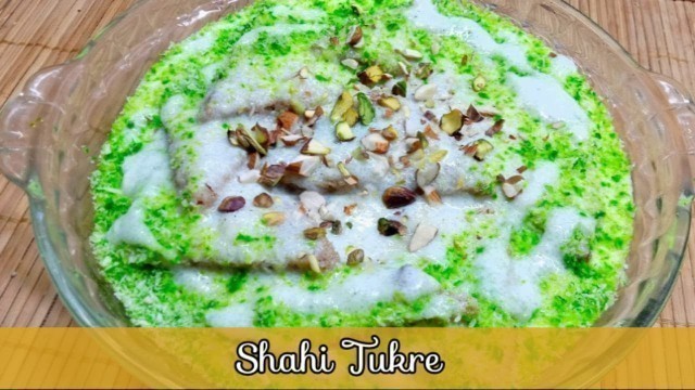 'Shahi Tukre With Suji | Easy And Quick Shahi Tukre By Cook Time With Sanober'