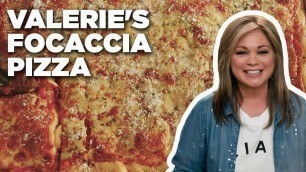 'Valerie Bertinelli\'s Focaccia Pizza | Valerie\'s Home Cooking | Food Network'