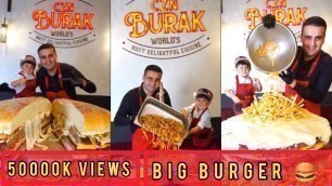 'Czn Burak | Czn Burak Making Big Burger 