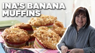 '5-Star Banana Crunch Muffins | Barefoot Contessa | Food Network'