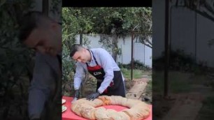 'Czn Burak Making a big sandwich #shorts | youtube shorts | short video'