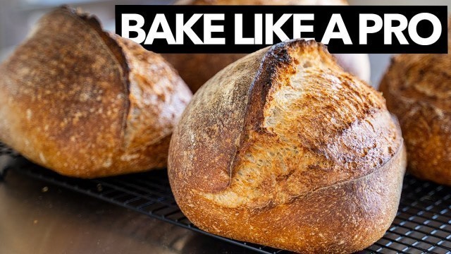 'How to Make Sourdough Bread Like a Pro (advanced/intermediate)'