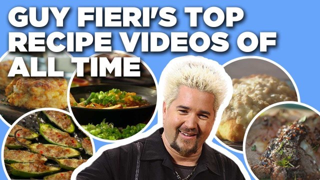 'Guy Fieri\'s Top Recipe Videos of All Time | Food Network'