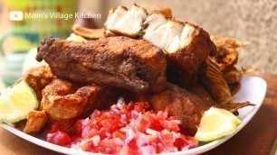 'How To Deep Fried Nile Perch - Empuuta - Ugandan African Food - Mom\'s Village Kitchen'