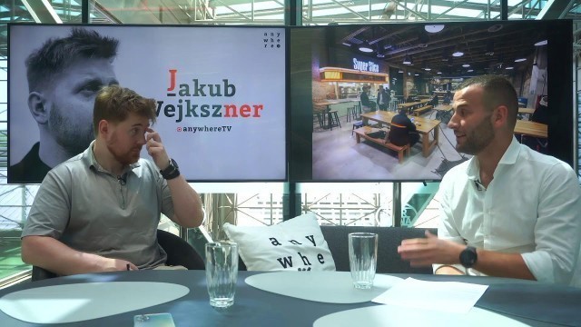 '#anywhereTV: Tomek Małek I Food Town'