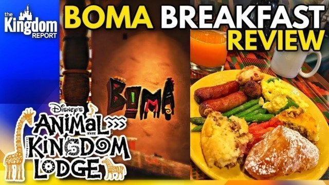 Boma Flavors of Africa Breakfast Buffet | Walt Disney World 2020