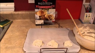 'Stop Motion Film: Red Lobster Cheddar Bay biscuits'