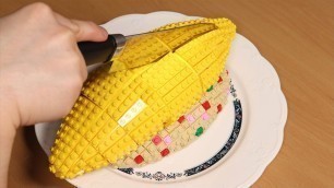 'Lego Omelet Rice - Lego In Real Life / Stop Motion Cooking ＆ ASMR'