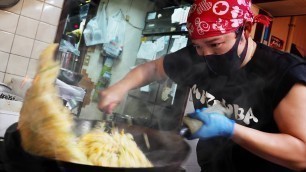 'Fried Rice Master’s Festival - Japanese Street Food - 炒飯マスターのチャーハン祭り ラーメン まぜそば 麺屋はなび Ramen 볶음'