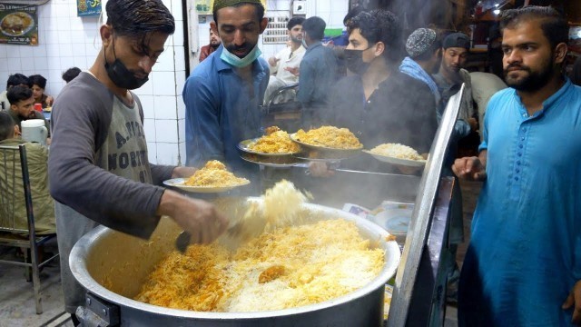 'Al Rehman Biryani Center - Karachi Street Food | Famous Chicken Biryani of Karachi | Chicken Biryani'