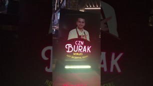 'Dinner at CZN Burak - Dubai/ Live food presentation & entertainment'