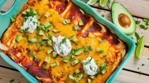 The Best Chicken Enchiladas