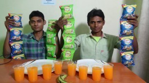 'Lays Chips & Frooti Competition | Potato Chips eating Challenge | Food Challenge India'