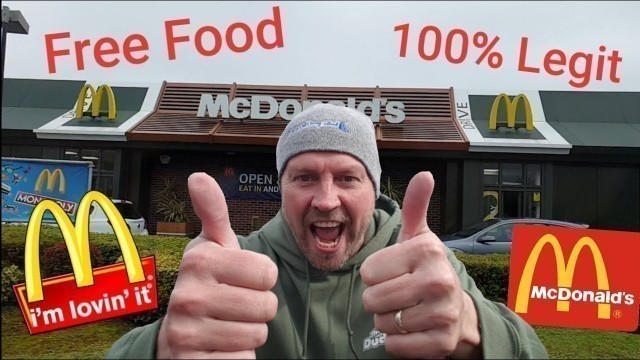 'HOW TO GET FREE FOOD AT MCDONALDS...