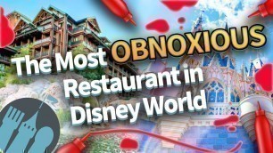 'Disney World\'s Most OBNOXIOUS Restaurant -- Whispering Canyon Cafe'