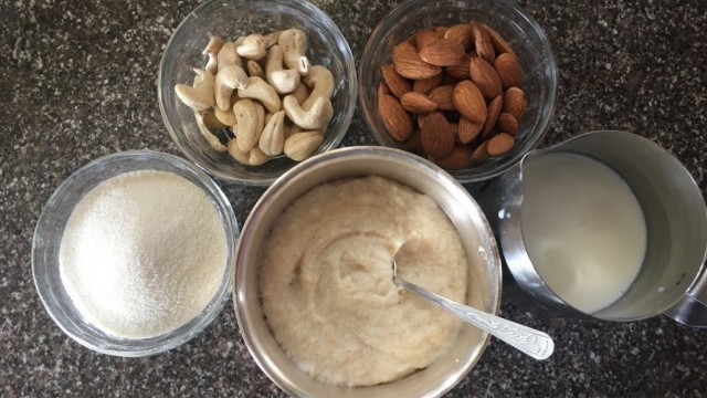 'Weight Gain Baby Food | Rava Kheer for Babies | Baby Food | 1 year Babies food ideas'