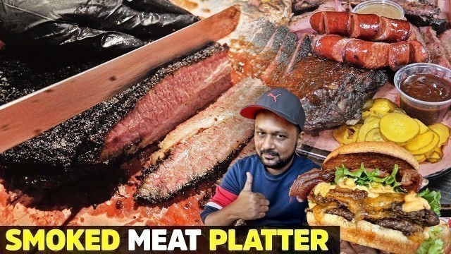 'Smoked Meat Platter | Food Street  Gerrard | Lahore Tikka House | 6ix Side Burger | Canada Food Tour'