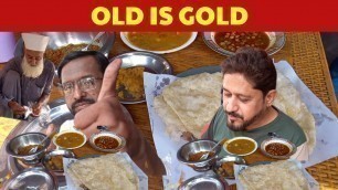 'Oldest Halwa Puri of Town | Street Food Halwa Puri in Karachi | #streetfood #food @FoodExplorer59'