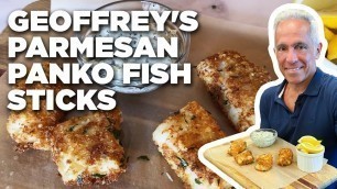 'Geoffrey Zakarian\'s Parmesan Panko Fish Sticks | Food Network'