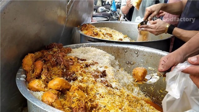 'People Crazy For Chicken Biryani | Al-Rehman Biryani Karachi Street Food Pakistan'