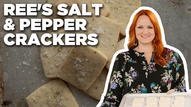 'Ree Drummond\'s Salt and Pepper Crackers | The Pioneer Woman | Food Network'