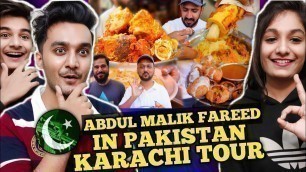 'Indian Reaction | KARACHI Street Food | Qadri Nalli Biryani Karachi | Abdul Malik Fareed Reaction'