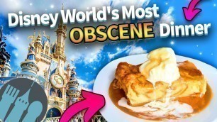 'Disney World\'s Most OBSCENE Dinner -- \'Ohana'