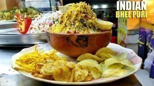 'Indian Street Food Bhel Puri | Bhel Puri In Karachi Pakistan | Street Food'