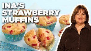 'Ina Garten\'s Strawberry Muffins | Barefoot Contessa | Food Network'