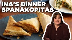 'Ina Garten\'s Dinner Spanakopitas | Barefoot Contessa | Food Network'