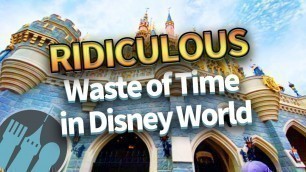 '10 RIDICULOUS Things People Waste Their Time On in Disney World'