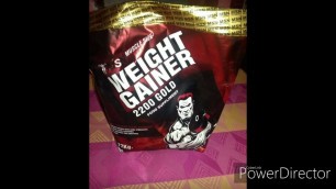 'Weight gainer 2200 gold food supplement review'