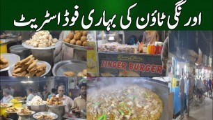 'Cheapest Orangi Town Street Food in Karachi,Bihari Boti,Kaleji Fry'