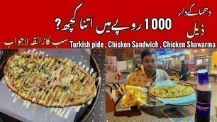 'Cheapest Deals In Karachi | Dhamaka Deal | Street Food Karachi Pakistan'