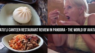 Satu'li Canteen Restaurant Review in Pandora - The World of Avatar at Walt Disney World