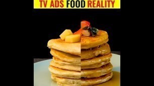 'Food TV Ads Reality | Tv Ads के पीछे की सचाई | Funtus Fact | @5-Minute Crafts  Hack Reality  #shorts'