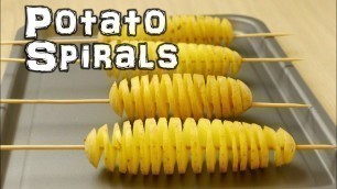 'Spiral Potato - Chip on a Stick Life Hacks'