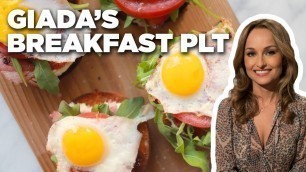 'Giada De Laurentiis\' Breakfast PLT | Giada At Home | Food Network'