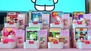 'Hello Kitty Sanrio x Pop Mart Food Town Series Unboxing Teso Life Store'