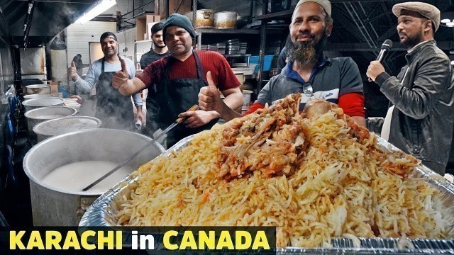 'Pakistani Food in Canada | Silver Spoon, Toronto | RIS Convention Final Day | Karachi wali Biryani'