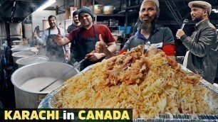 'Pakistani Food in Canada | Silver Spoon, Toronto | RIS Convention Final Day | Karachi wali Biryani'