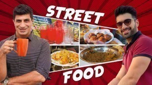 'EXPLORING STREET FOOD IN KARACHI WITH CHEF SAAADAT SIDDIQI'