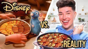 'COOKING RECIPES FROM DISNEY MOVIES!'