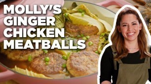 'Molly Yeh\'s Ginger Chicken Meatballs | Girl Meets Farm | Food Network'